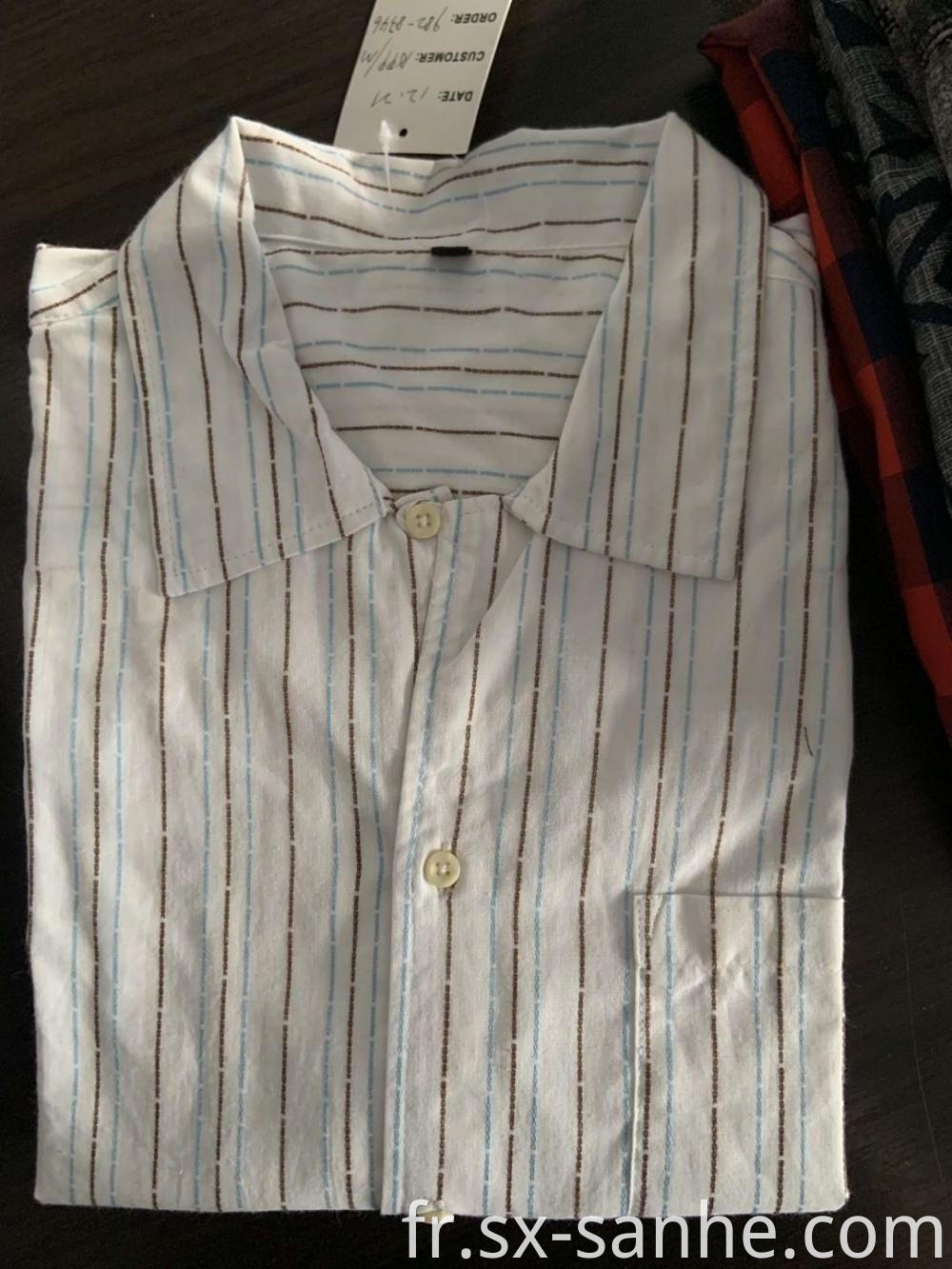 A Stylish Pinstripe Cotton Shirt For Men
